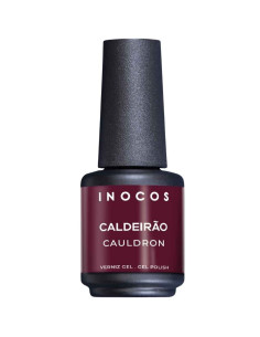 Inocos Caldeirão esmalte semipermanente marrón café, 15 ml