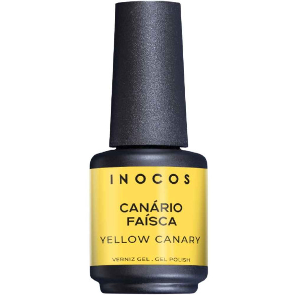 Esmalte semipermanente INOCOS Canário Faísca 15 ml