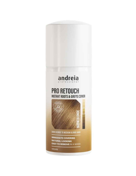 Andreia Professional Pro Retouch Rubio Cálido – Spray Cubre Raíces y Canas