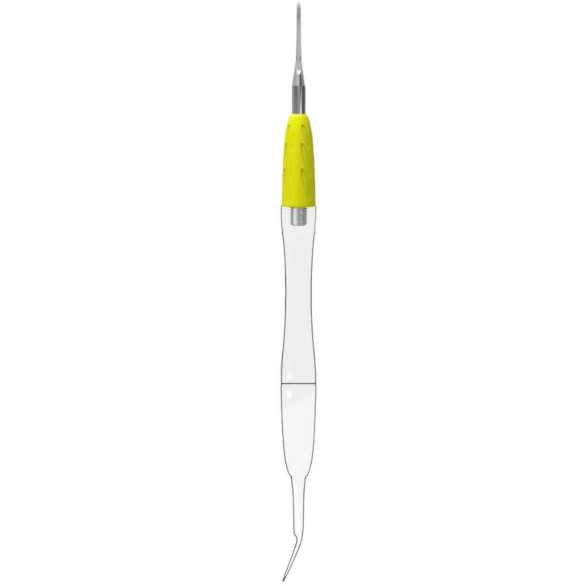 STALEKS UNIQ 35 COMBO Punta de Lima Estrecha Curvada para Pedicura
