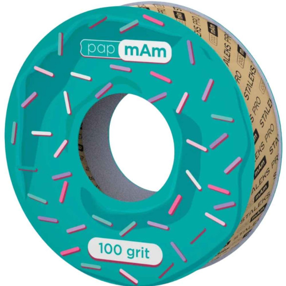 STALEKS EXPERT Donut papmAm Recambio de Limas para Lima Recta Grano 100 – 7 m