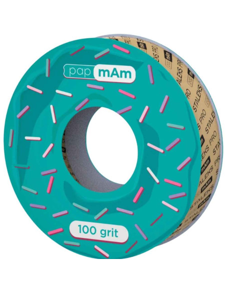 STALEKS EXPERT Donut papmAm Recambio de Limas para Lima Recta Grano 100 – 7 m