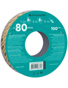 STALEKS EXPERT Donut papmAm Recambio de Limas para Lima Recta Grano 100 – 7 m 2