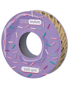 STALEKS EXPERT Donut papmAm Recambio de Limas para Lima Recta Grano 240 – 7 m