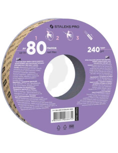 STALEKS EXPERT Donut papmAm Recambio de Limas para Lima Recta Grano 240 – 7 m 2