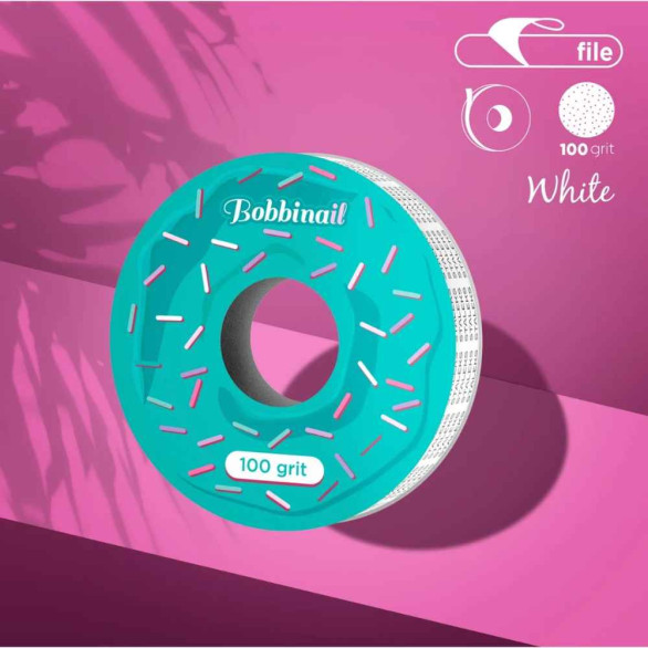 STALEKS EXPERT Donut Recambio de Limas Adhesivas para Lima Recta Grano 100 – 7 m