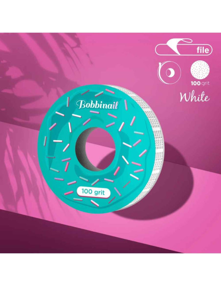 STALEKS EXPERT Donut Recambio de Limas Adhesivas para Lima Recta Grano 100 – 7 m