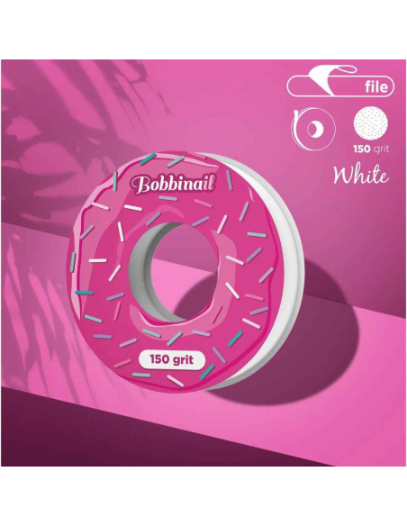 STALEKS EXPERT Donut Recambio de Limas Adhesivas para Lima Recta Grano 150 – 7 m