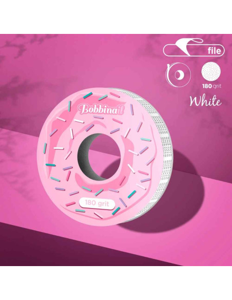 STALEKS EXPERT Donut Recambio de Limas Adhesivas para Lima Recta Grano 180 – 7 m