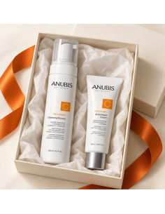 Dúo Vitalidad ANUBIS Polivitaminic – Mousse Limpiadora + Crema Antioxidante