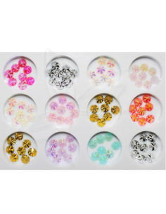Tachuelas de colores medianas nail art