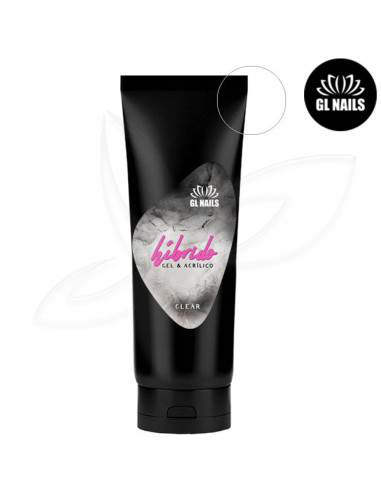 Clear- Híbrido Gel & Acrílico 60gr Gel Acrílico GL Nails