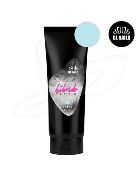 Híbrido Sweet Blue - Gel & Acrílico 60gr Gel Acrílico GL Nails