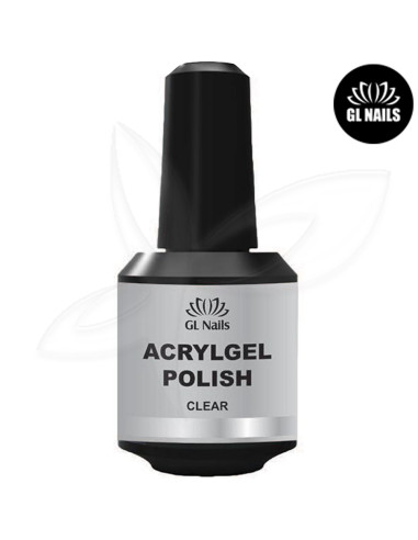 Base e Alongamento Acrylgel Polish Clear 15ml Manicure e Pedicure