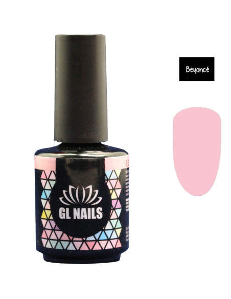 Verniz Gel 15ml - Beyoncé - Gl Nails Verniz Gel     GLNAILS 