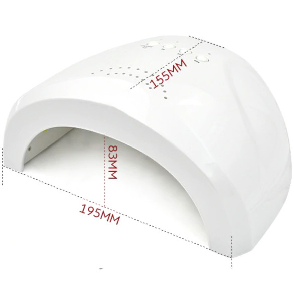 SUNone lámpara LED de uñas 48/24 W