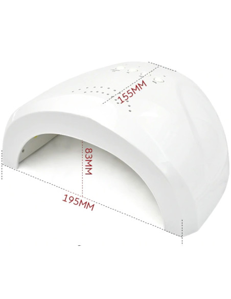 SUNone lámpara LED de uñas 48/24 W