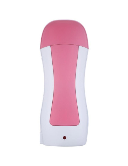 Calentador de cera roll-on rosa