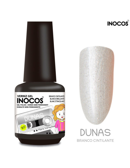 Dunas Verniz Gel 15ml - Coleção Maria Variações - Inocos INOCOS Verniz Gel