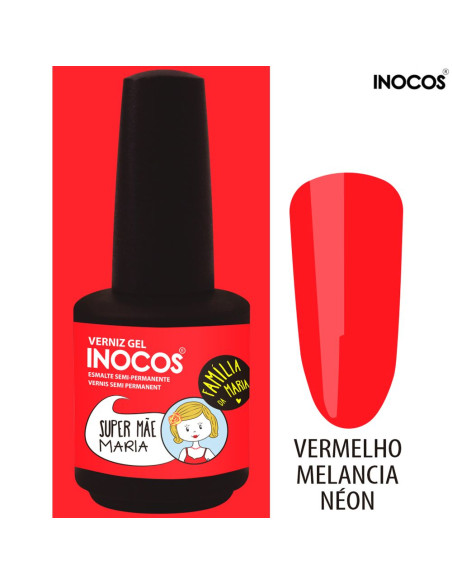 Super Mãe Maria Verniz Gel 15ml - Inocos INOCOS Verniz Gel