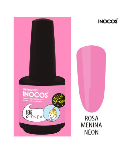 Bebé Ritinha Verniz Gel 15ml - Inocos INOCOS Verniz Gel