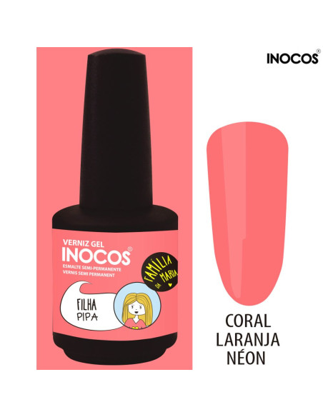 Filha Pipa Verniz Gel 15ml - Inocos INOCOS Verniz Gel