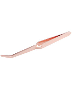 Stell Pro pinzas oro rosa para curva C y pestañas