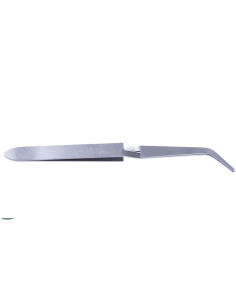 Pinça Inox para Unhas Curvatura C e Pestanas Stell Pro Tips Unhas 2