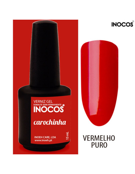 Carochinha Verniz Gel 15ml Inocos INOCOS Verniz Gel