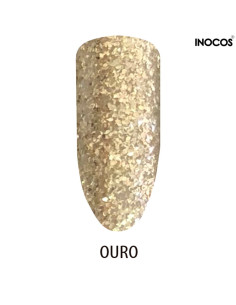 Maria Estrela Ouro Verniz Gel 15ml Inocos INOCOS Verniz Gel 2