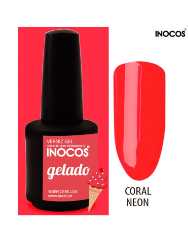 Gelado Verniz Gel 15ml Inocos INOCOS Verniz Gel