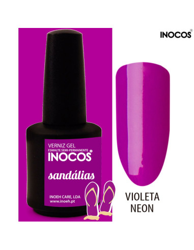 Sandálias Verniz Gel 15ml Inocos INOCOS Verniz Gel