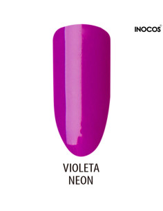 Inocos Sandálias esmalte semipermanente violeta neón, 15 ml 2
