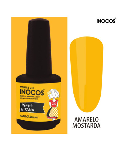 Maria Bifana Verniz Gel 15ml - Inocos INOCOS Verniz Gel