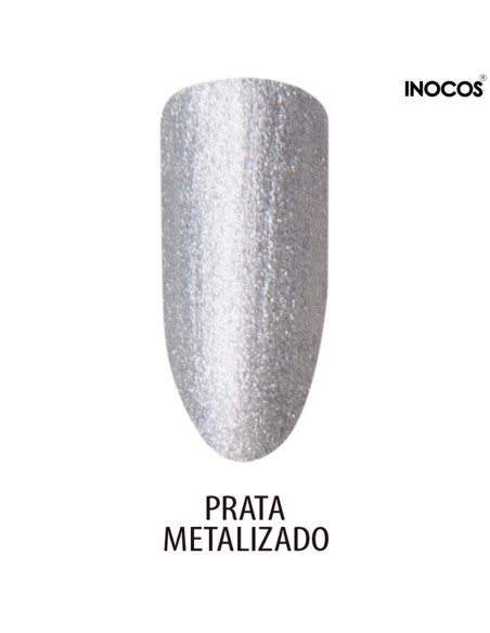 Inocos Prata Perlimpimpim esmalte semipermanente 15 ml