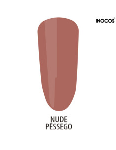 Maria Rechonchuda Verniz Gel Nude Pêssego 15 ml Inocos INOCOS Verniz Gel 2