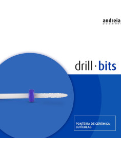 Andreia fresa cerámica para cutículas de grano medio