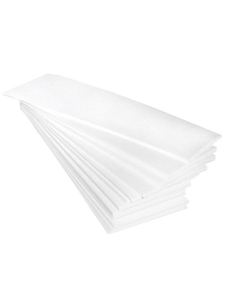 Bandas depilatorias TNT de 7 × 20 cm, paquete de 100 unidades
