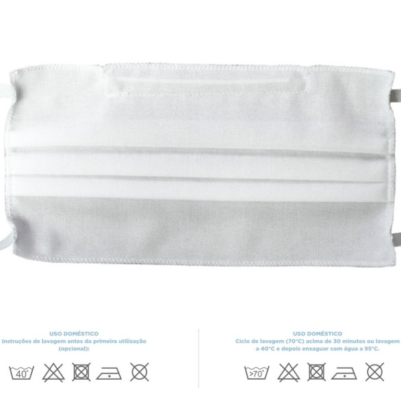 Mascarilla reutilizable V1 de 3 capas