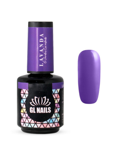 Verniz Gel Lavanda 15ml - GL Nails Verniz Gel GL Nails