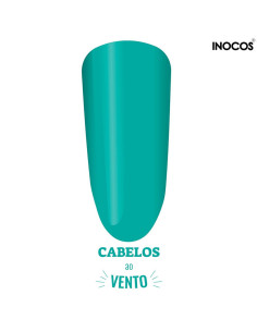 Verniz Gel Azul Menta Fresca Cabelos ao Vento Inocos Maria à Solta INOCOS Verniz Gel 2