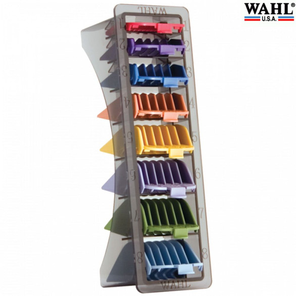 Juego de 8 peines de colores para máquinas Wahl