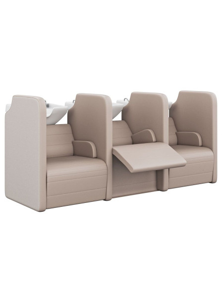 Lavacabezas Bolt Privé triple eléctrico