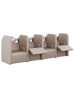 Rampa de Lavagem Elétrica Quadrupla Bolt Privé Rampa de Lavagem