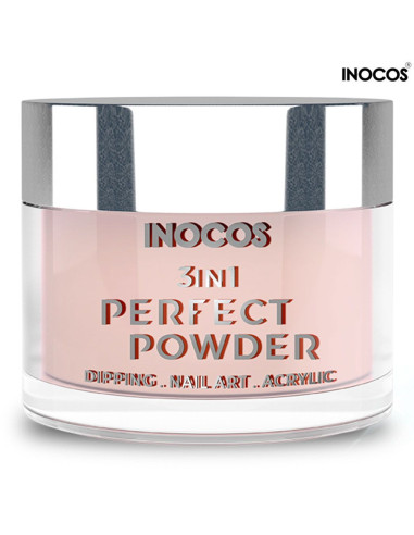 Base 09 Cobertura Nude 20g Perfect Powder 3 IN 1 Inocos INOCOS Pó de Imersão