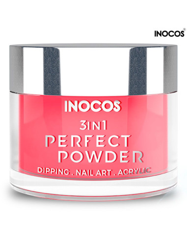 P30 Pôr do Sol Coral 20g Perfect Powder 3 IN 1 Inocos Dipping Powder Inocos