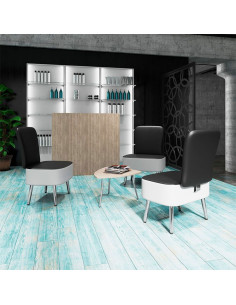 Sillón de espera Natuzzi 2