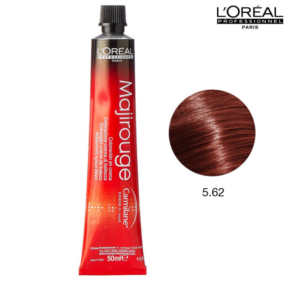 L’Oréal Majirouge 5.62 rojos caoba, 50 ml