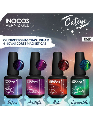 Coleção Verniz Gel Magnético 15ml - INOCOS INOCOS Verniz Gel