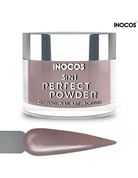 Polvo INOCOS Perfect Powder P63 Cinzento Fóssil 20 g